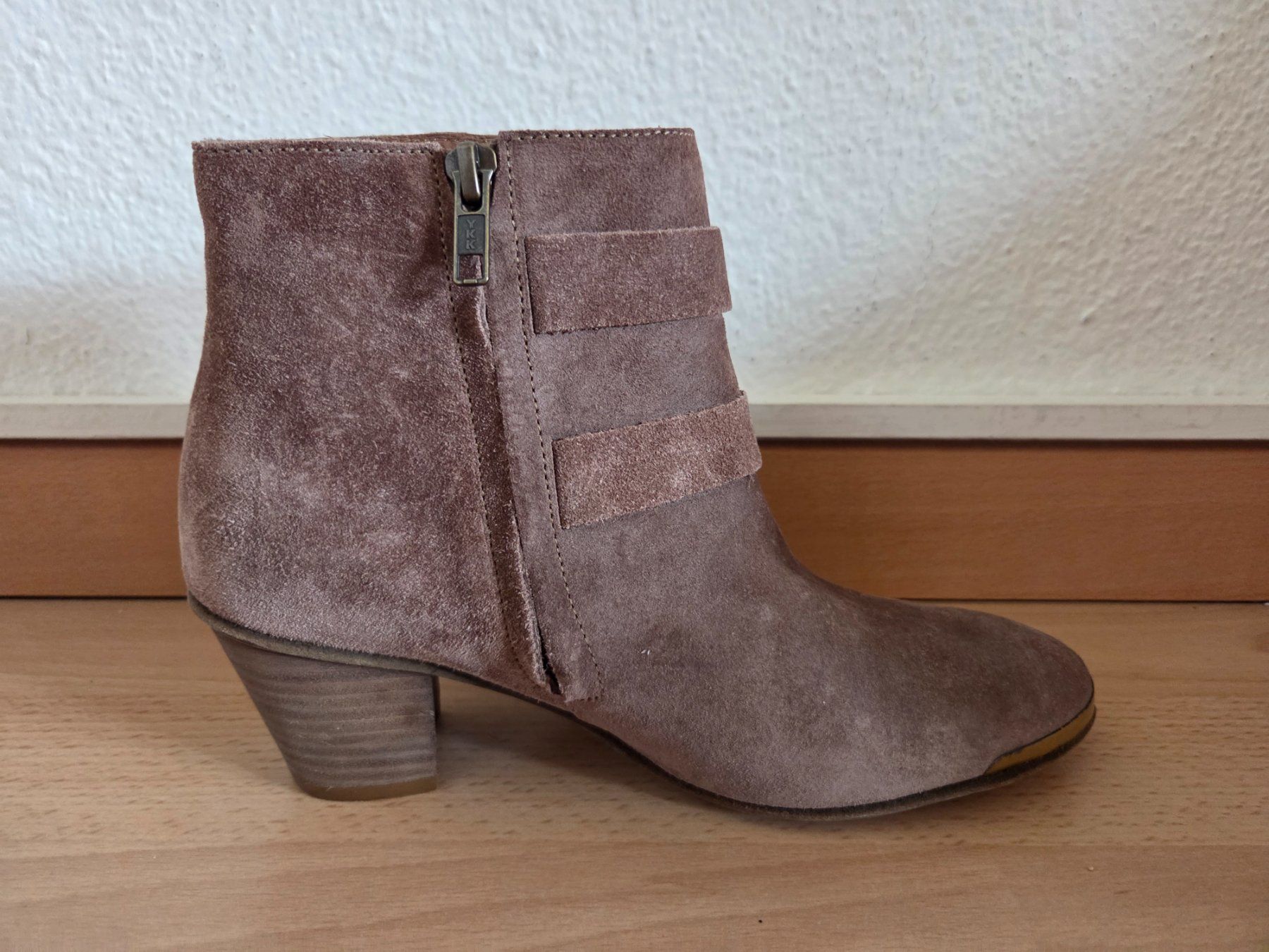 Sandro Scarpe da donna: Sandro – Leder-Booties, Gr. 37 – Usato da Zürich venduto da aktak 3