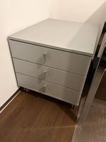 Rollkorpus grau, mit 3 Schubladen