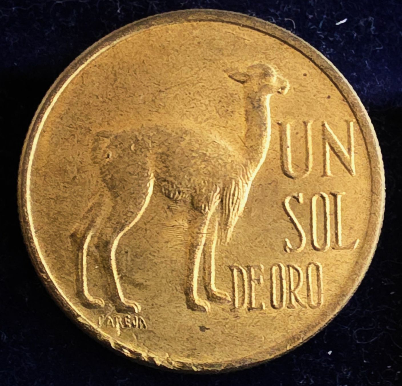 Alle Münzen: PERU' UN SOL DE ORO 1975 – Gebraucht aus winterthur von CoinPassion
