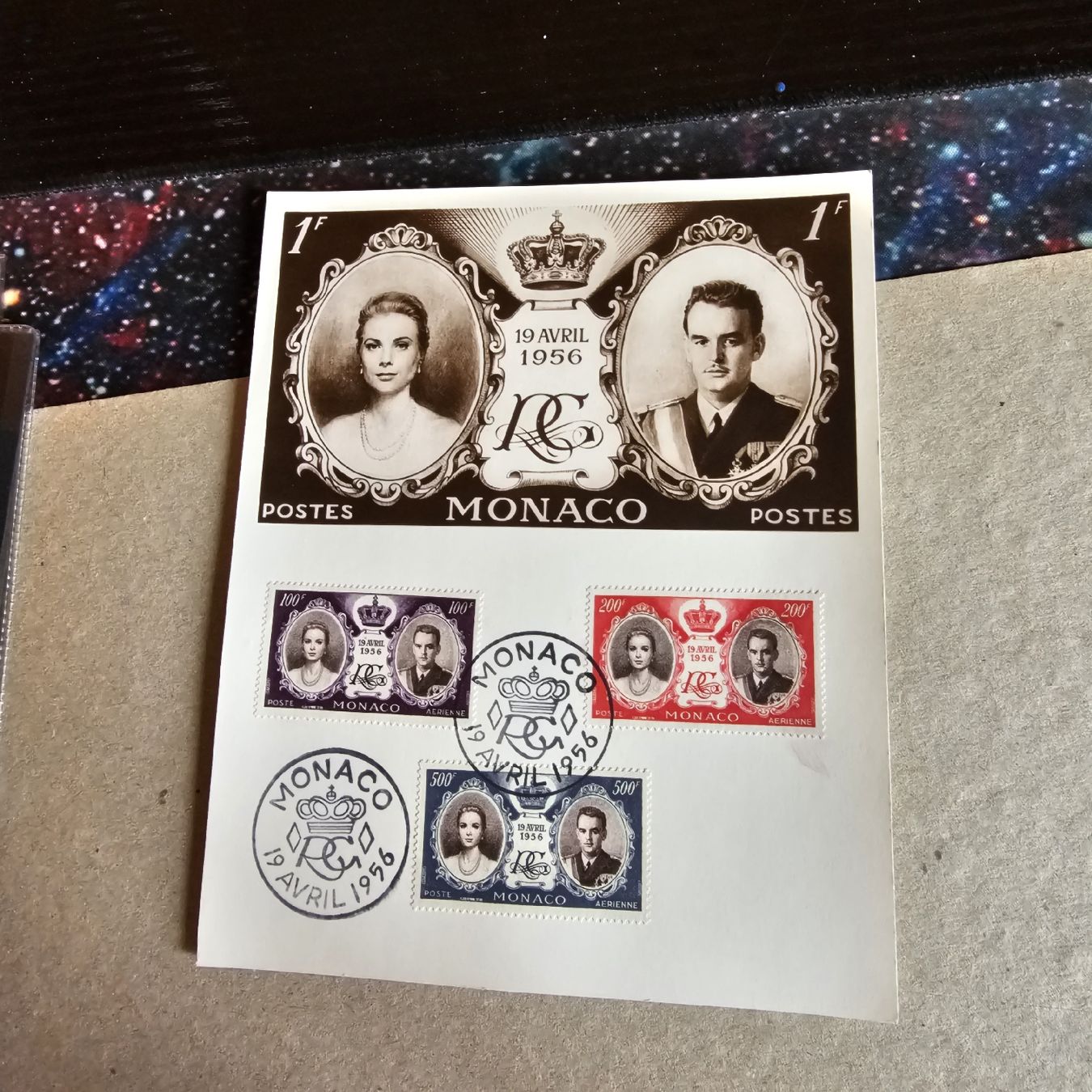 Tutti i francobolli: Monaco 1956 */ Gest.Hochzeit – Usato da Dintikon venduto da bonita099 4