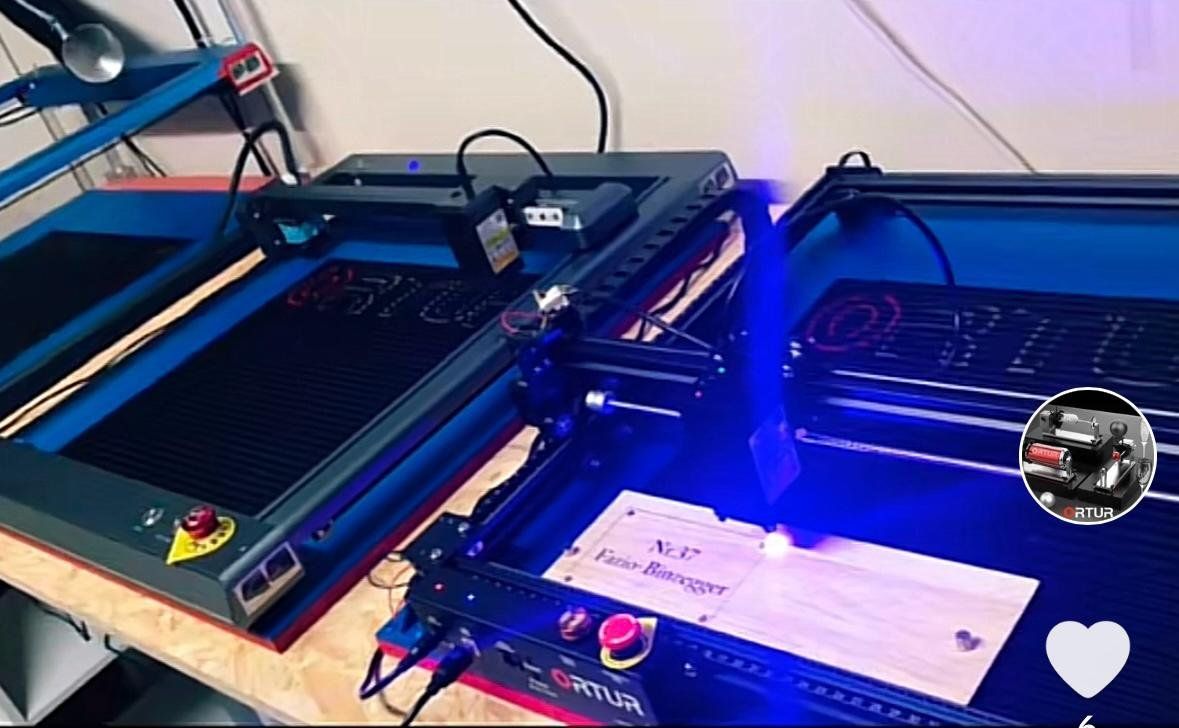 Tutte le macchine: Ortur OLM2 Pro S2 Laser 10W – Usato da Zug venduto da OrturMullerMac 6