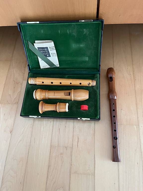 Instruments de musique: Zwei Blockflöten  – D'occasion à Allschwil par Manolictus