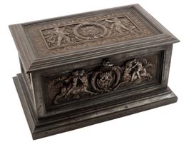 Grand coffret métal Berliner Eisen Metalldose Schatulle