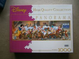 PUZZLE 1000 Teile Panorama Schneewittchen
