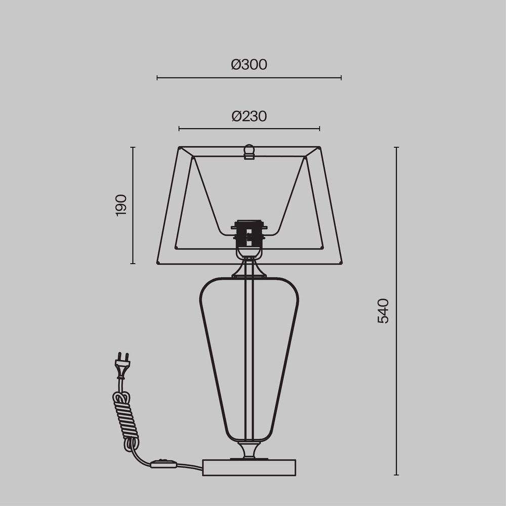 Lampade: Exklusive Designer Tischleuchte Verre – Nuovo e nell'imballaggio originale da Wallisellen venduto da kingschair 5