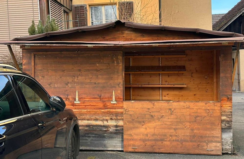 Verkaufsstand aus Holz Kaufen auf Ricardo