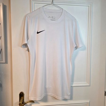Nike DRI-FIT Sportshirt Weiß Training Original Gr. M