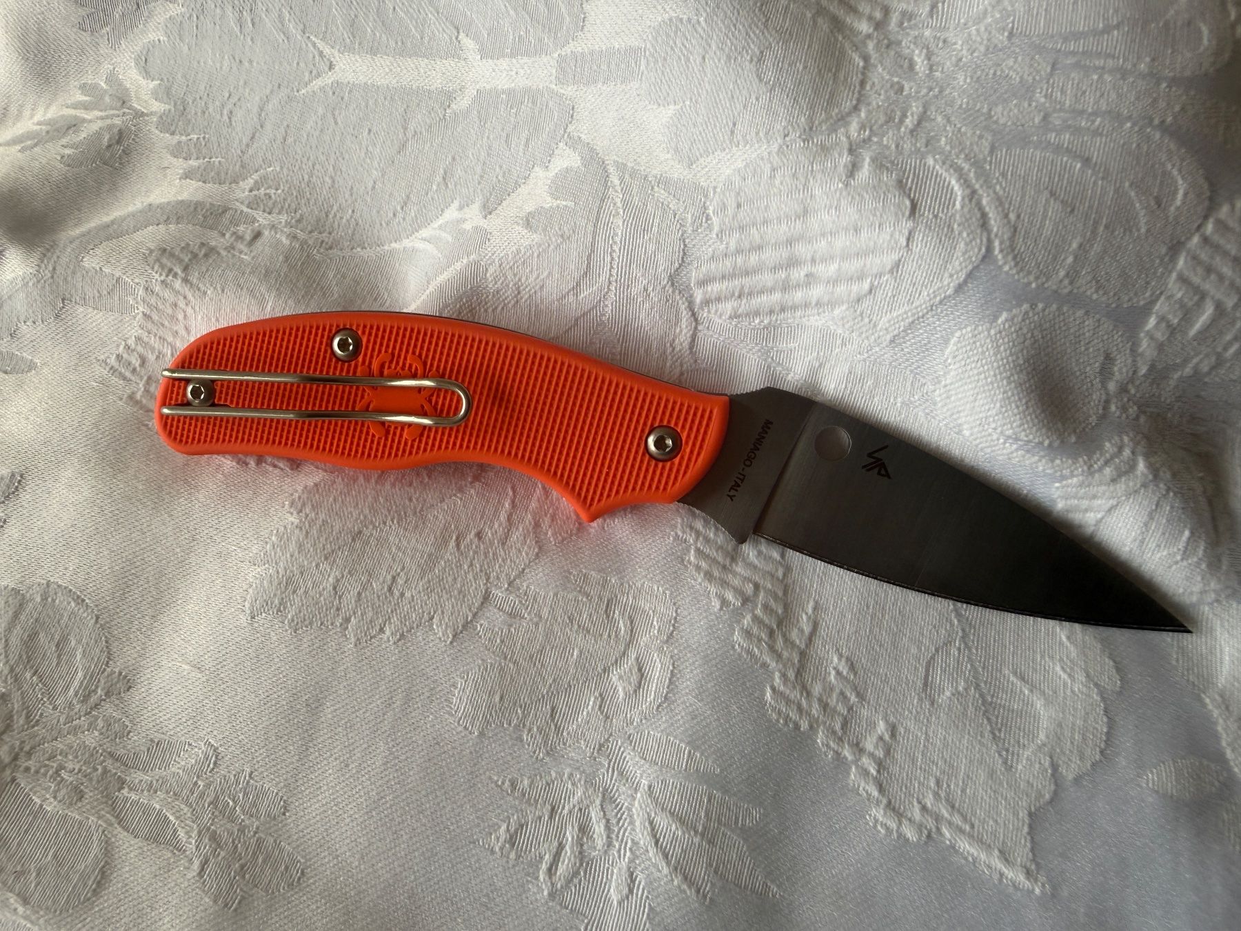 Accessori: Spyderco Spy-DK orange, C179POR – Nuovo e nell'imballaggio originale da Worblaufen venduto da Sissi10 1