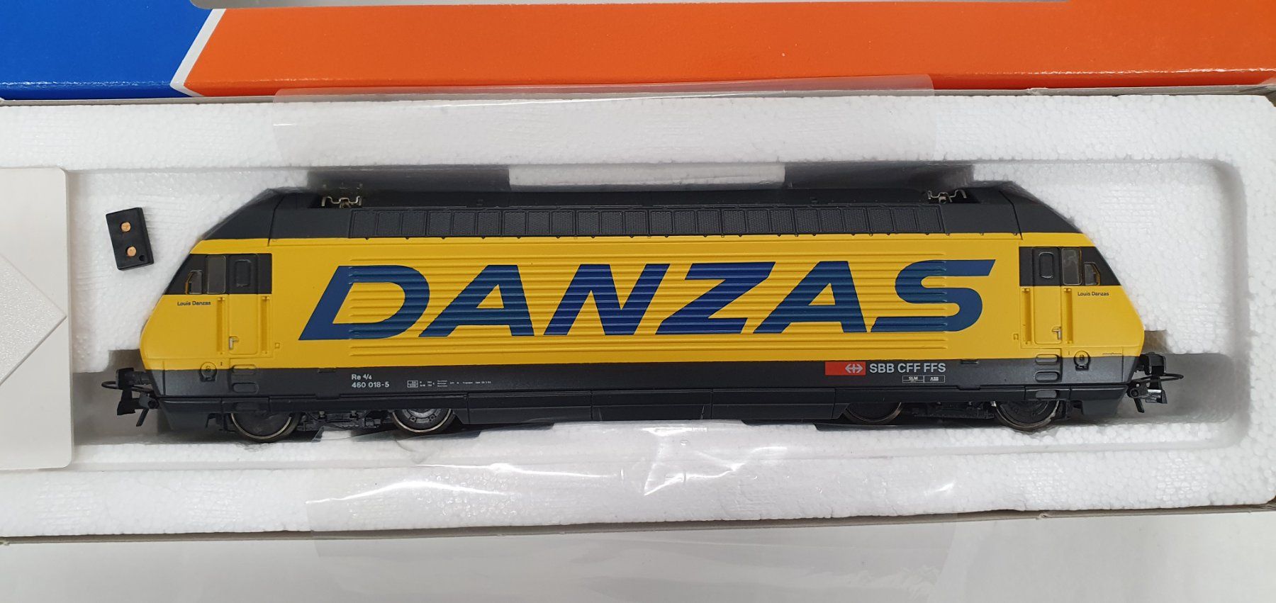 Roco Modelleisenbahnen: Roco 43750 SBB 460 018-5 DANZAS , mit Decoder ESU V5 – Neu (gemäss Beschreibung) aus Würenlos von jub_nd5j 1