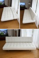 Bonaldo Pierrot King Leder-Sofa 3Sitzer & Schlaffunktion