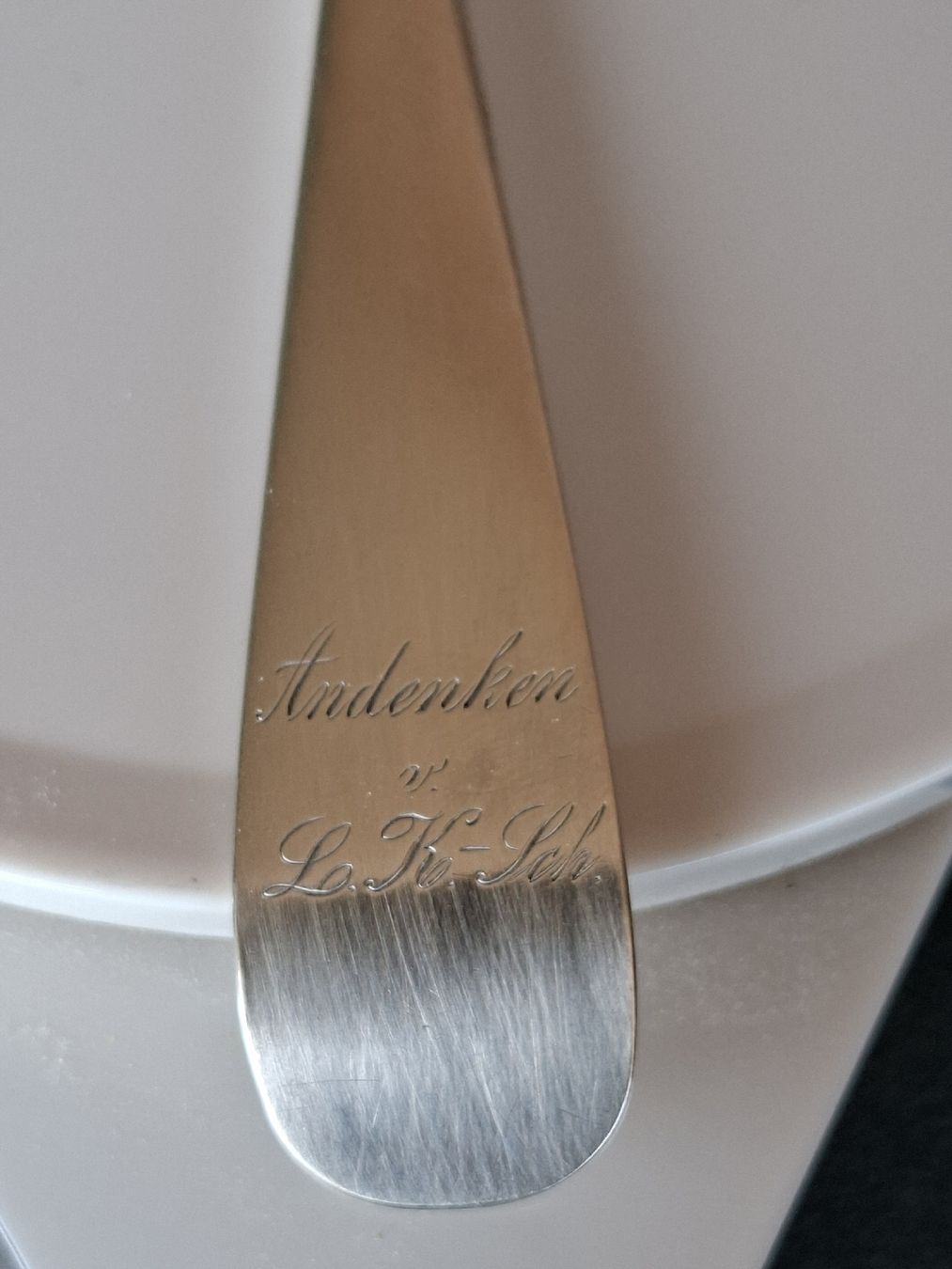 Cucchiai: Alter silber 800 Löffel 62gram – Usato da Ganterschwil venduto da HeidiuPeter 6