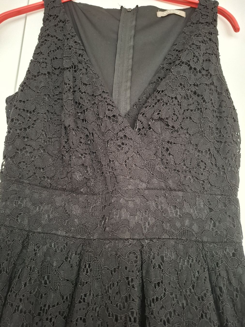 Orsay Vestiti: Orsay Kleid, schwarz, Gr. 32, Spitze – Usato da Rotkreuz venduto da PrelovedPicks 1