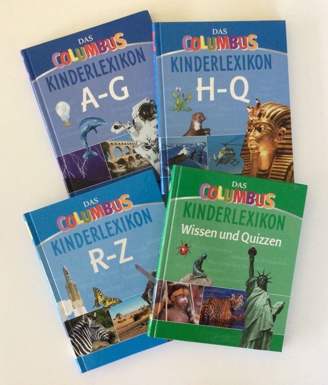 Das Columbus Kinderlexikon 4 Versch. Bücher | Kaufen Auf Ricardo