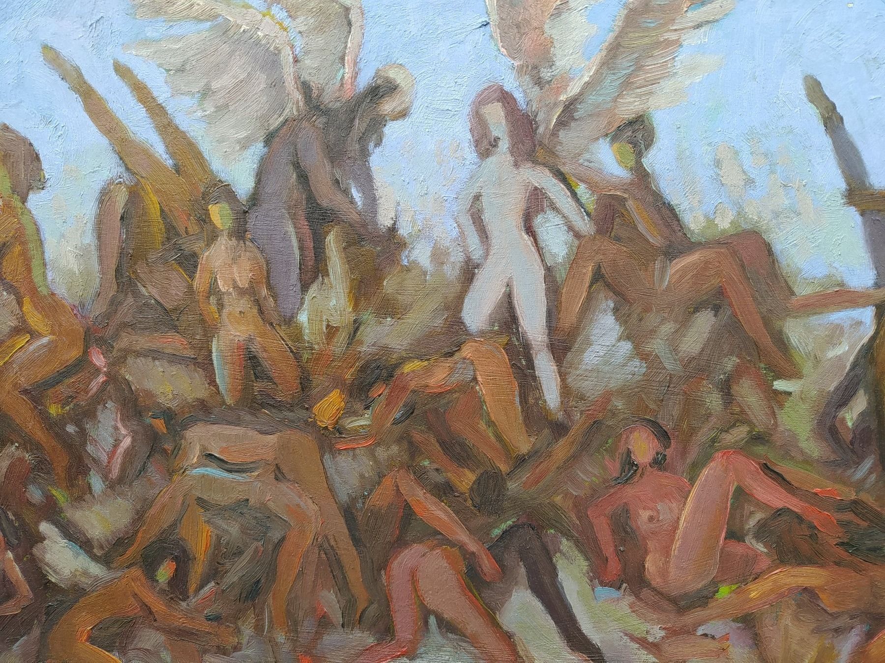 Gemälde: Ölgemälde - die Orgie, unsigniert – Gebraucht aus Bretzwil von nefith 3