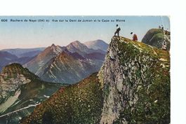 Rochers de Naye,  Dent de Jaman et la Cape au Moine