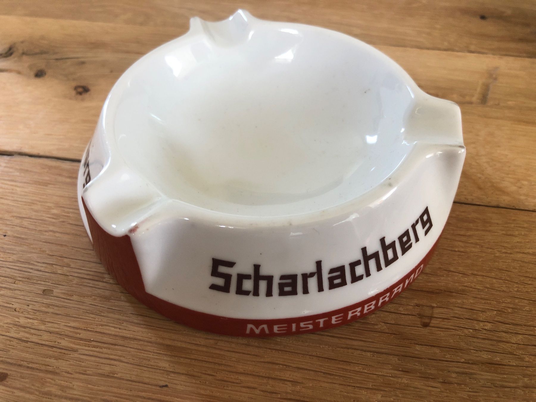 Portacenere: Scharlachberg Meisterbrand Aschenbecher – Usato da Winterthur venduto da cheerio97 1