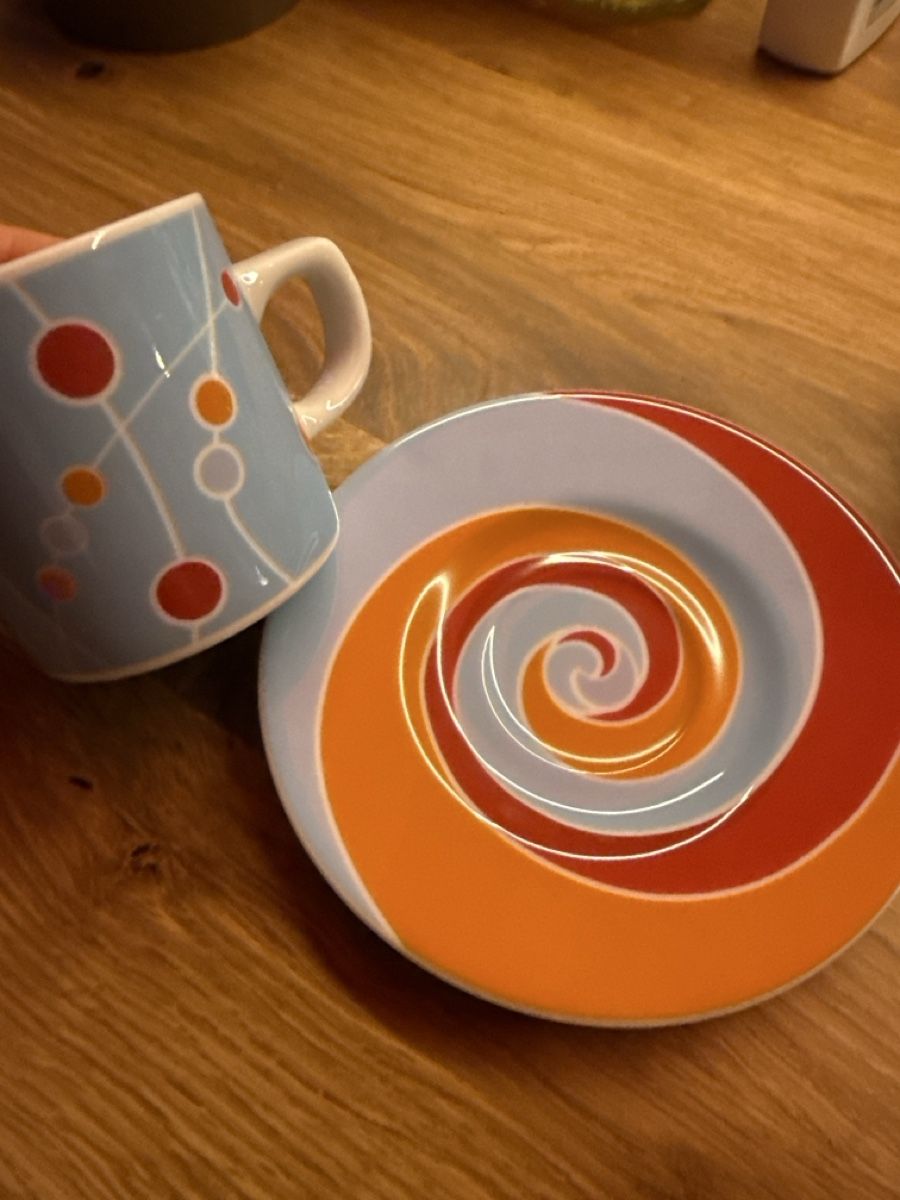 Tassen: Vintage Tasse mit Untertasse – Gebraucht aus Weiningen ZH von -Adenin- 4