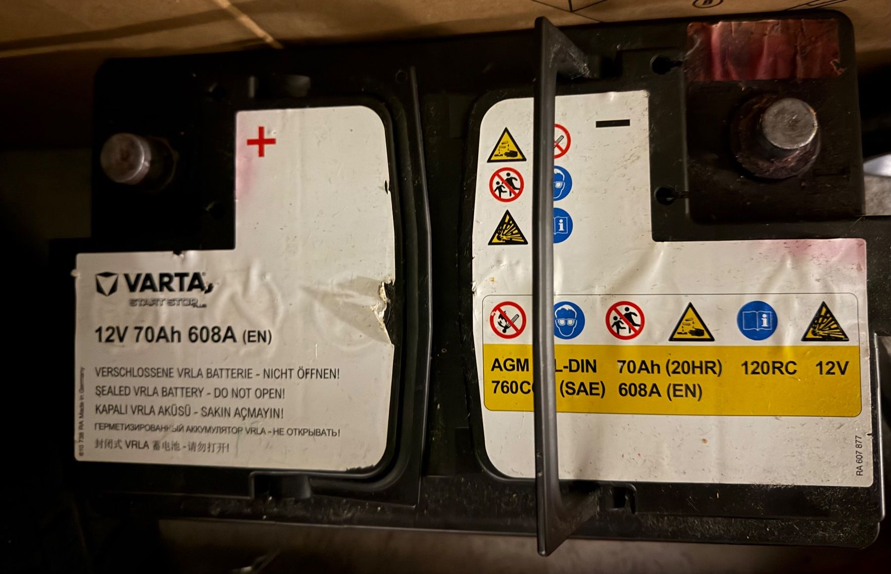 Varta Batterien: Auto Batterie – Gebraucht aus Dottikon von Llapjani006