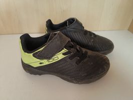 Kipsta Fussball-Nockenschuhe Gr 25 Kinder Schwarz/Gelb