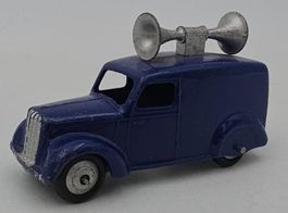 Dinky Toys 280 Loudspeaker Van bleu ancien England