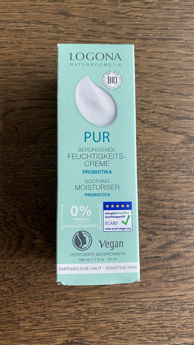 Cura del viso: Logona PUR Feuchtigkeitscreme Probiotika 50ml – Nuovo e nell'imballaggio originale da Hochwald venduto da _biene_