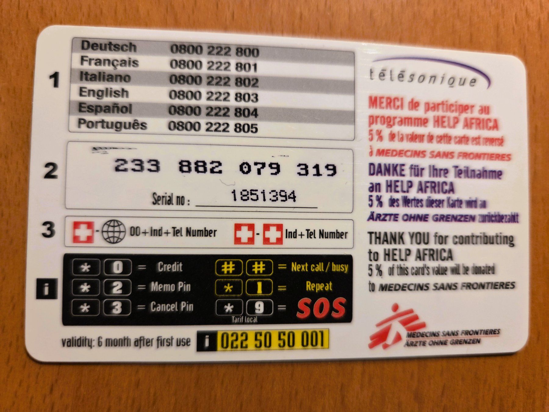 Schede telefoniche: PREPAID - SCHWEIZ – Usato da Brüttisellen venduto da Nighttrain 1