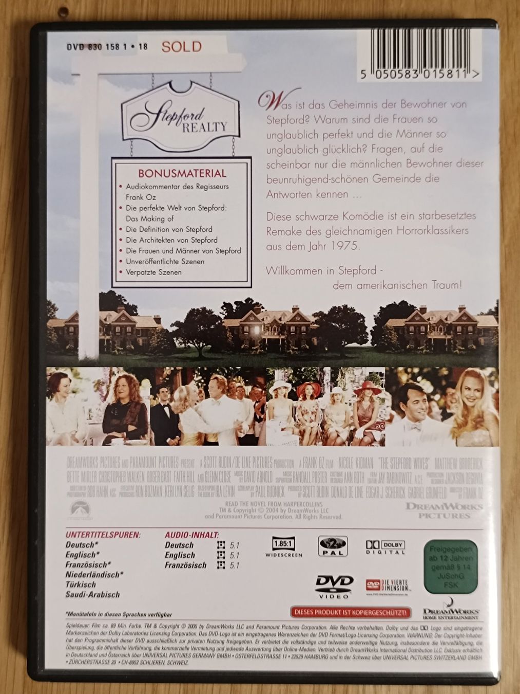 Tutti i DVDs: DVD - Die Frauen von Stepford – Usato da Ibach venduto da Rhv 1