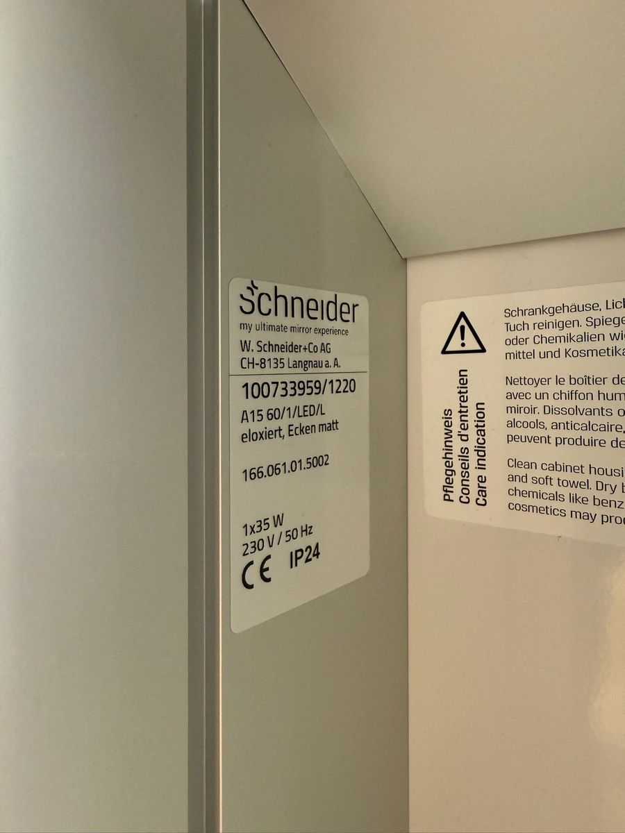 Armadietti a specchio: Spiegelschrank - Schneider – Usato da Arni AG venduto da mikaliv 3