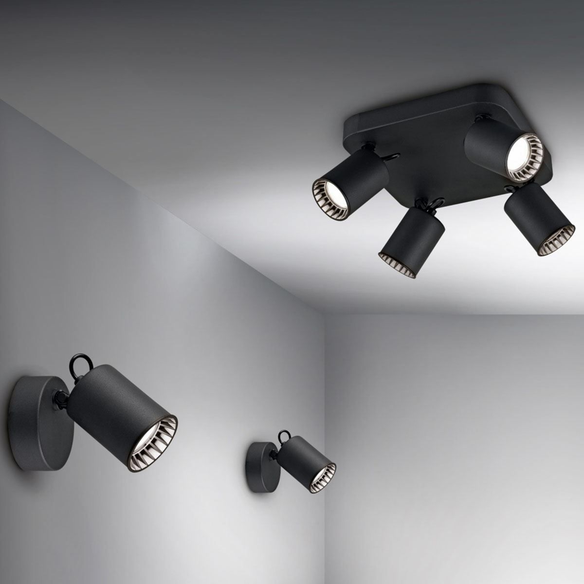 Lampade: 1er Spot, Schwarz, 15 cm x 10 cm – Nuovo (secondo la descrizione) da Kreuzlingen venduto da Smart-Light 1