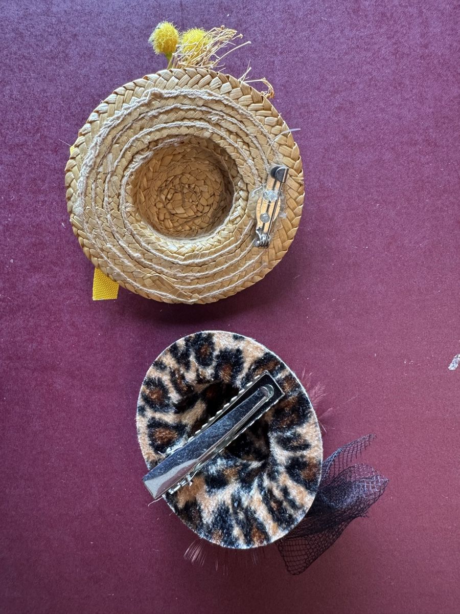 Accessori per capelli: Mini Hüte: Brosche & Haarspange Set – Usato da Lachen SZ venduto da ThisMyJam 2