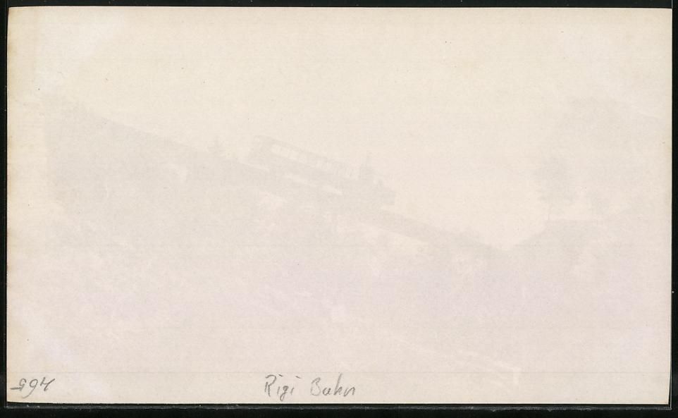 Fotografie & Manifesti: Fotografie Abfahrt der Rigi Bahn – Usato da Berlin venduto da bartko-reher 1