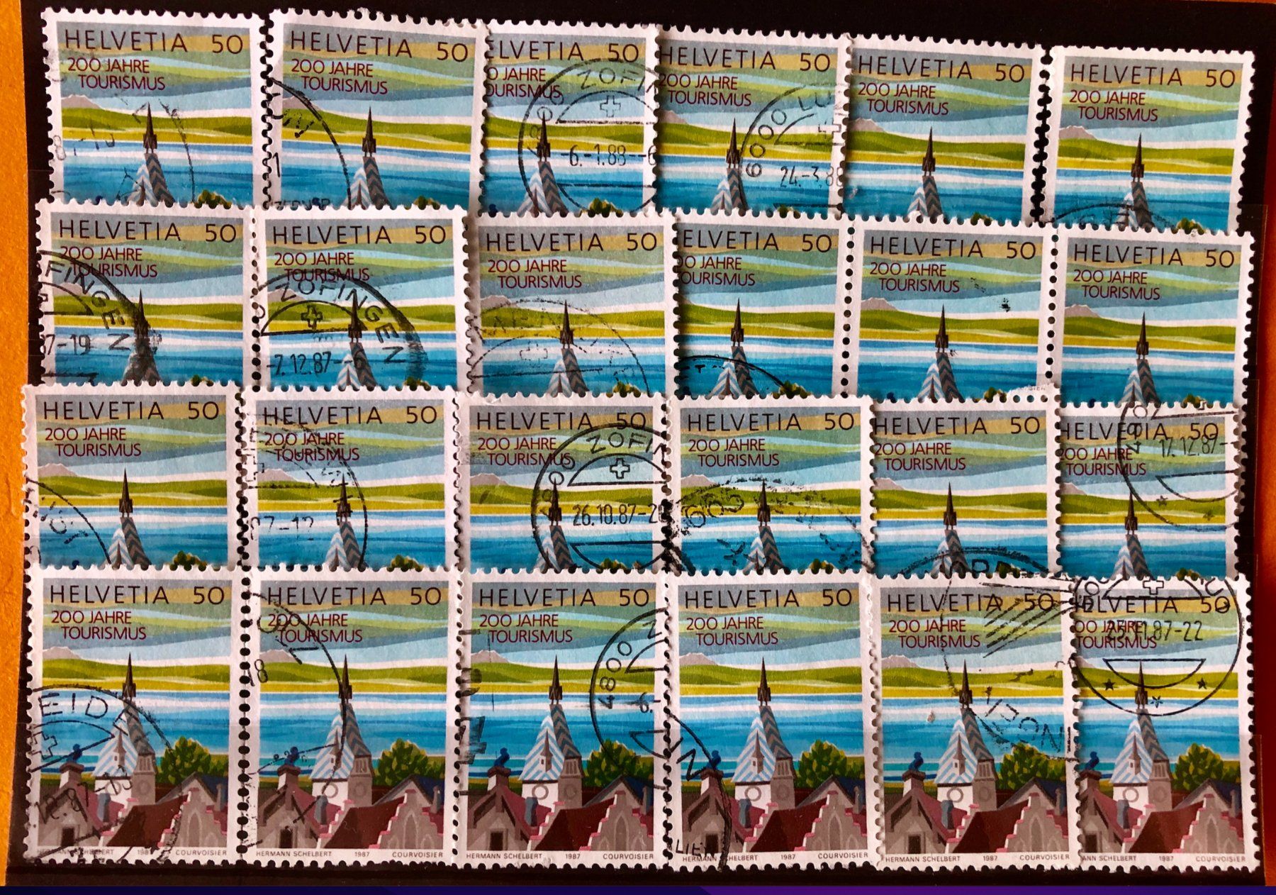 Tutti i francobolli: Nr.753 BRIEFMARKEN GESTEMPELT    – Usato da Aarau venduto da Billa007