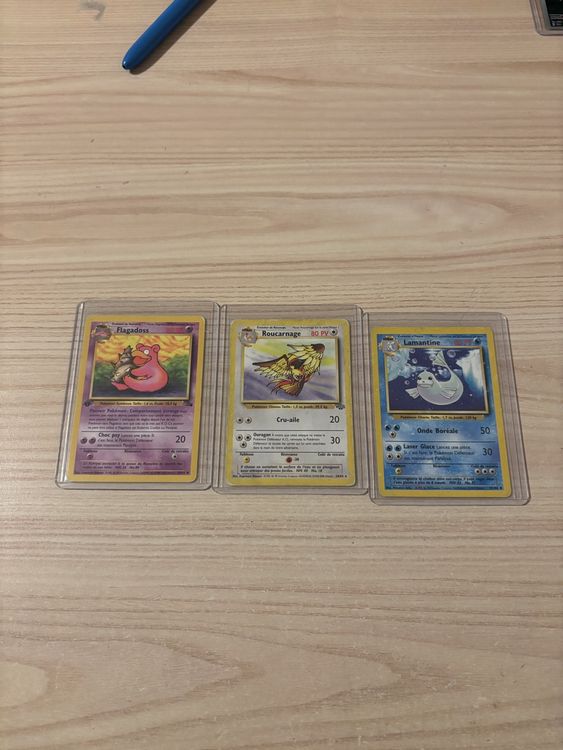 Cartoline: Carte pokémon, 1ere génération et Wizzard  – Usato da La Chaux-de-Fonds venduto da Ali_Shop2