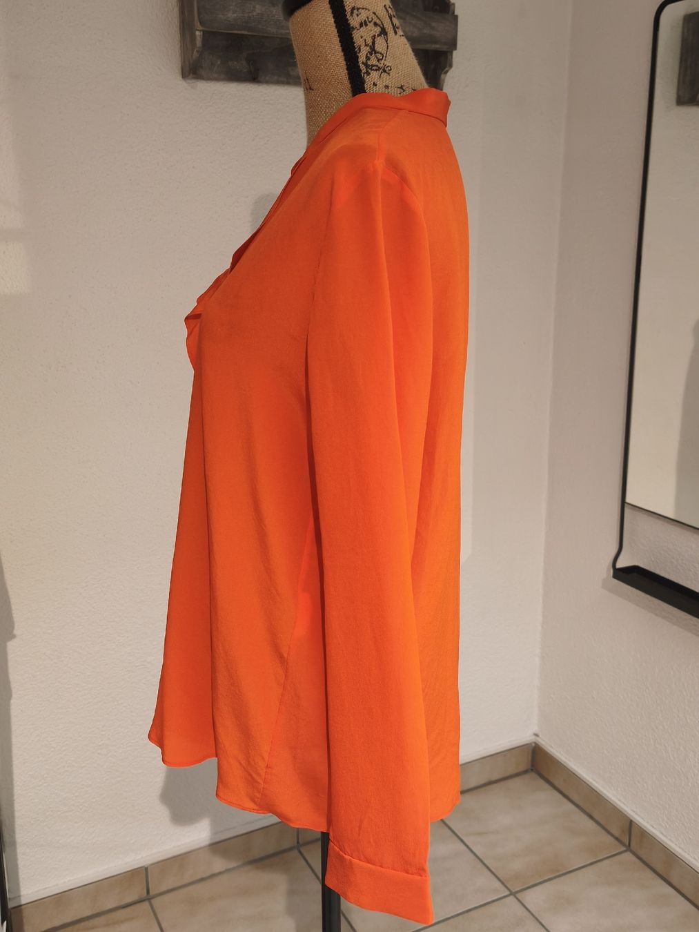 Marc Cain Camicette: Marc Cain Bluse orange Grösse L – Nuovo (secondo la descrizione) da Emmetten venduto da SecondhandSiska 1