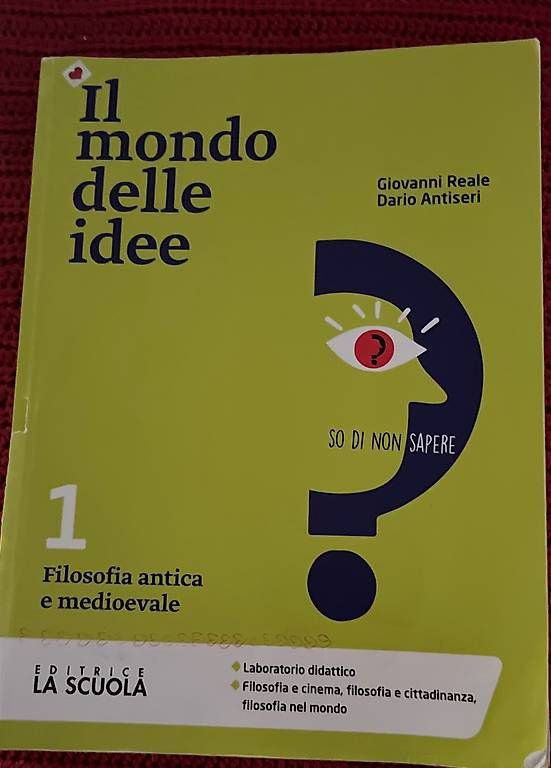 Libri: Libro filosofia liceo  – Usato da Claro venduto da Luisa3071
