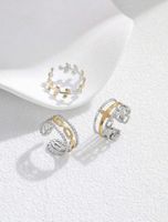 Lot de 3 bagues