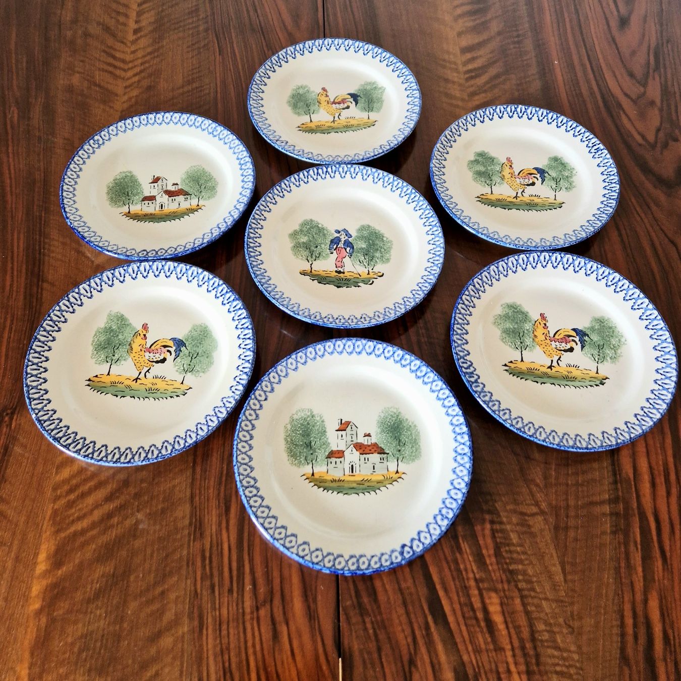 Set di piatti: Geschirrset St Clement Keramik – Usato da Bern venduto da Antikbatik 1