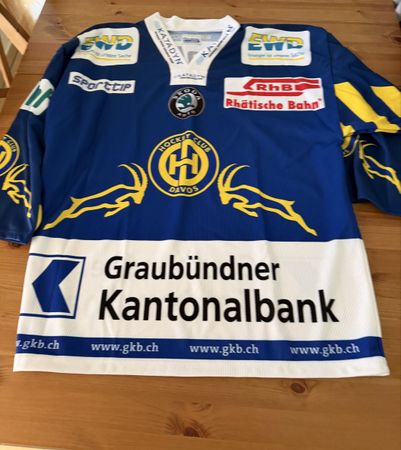  HC Davos Leblanc Nr 48 blau