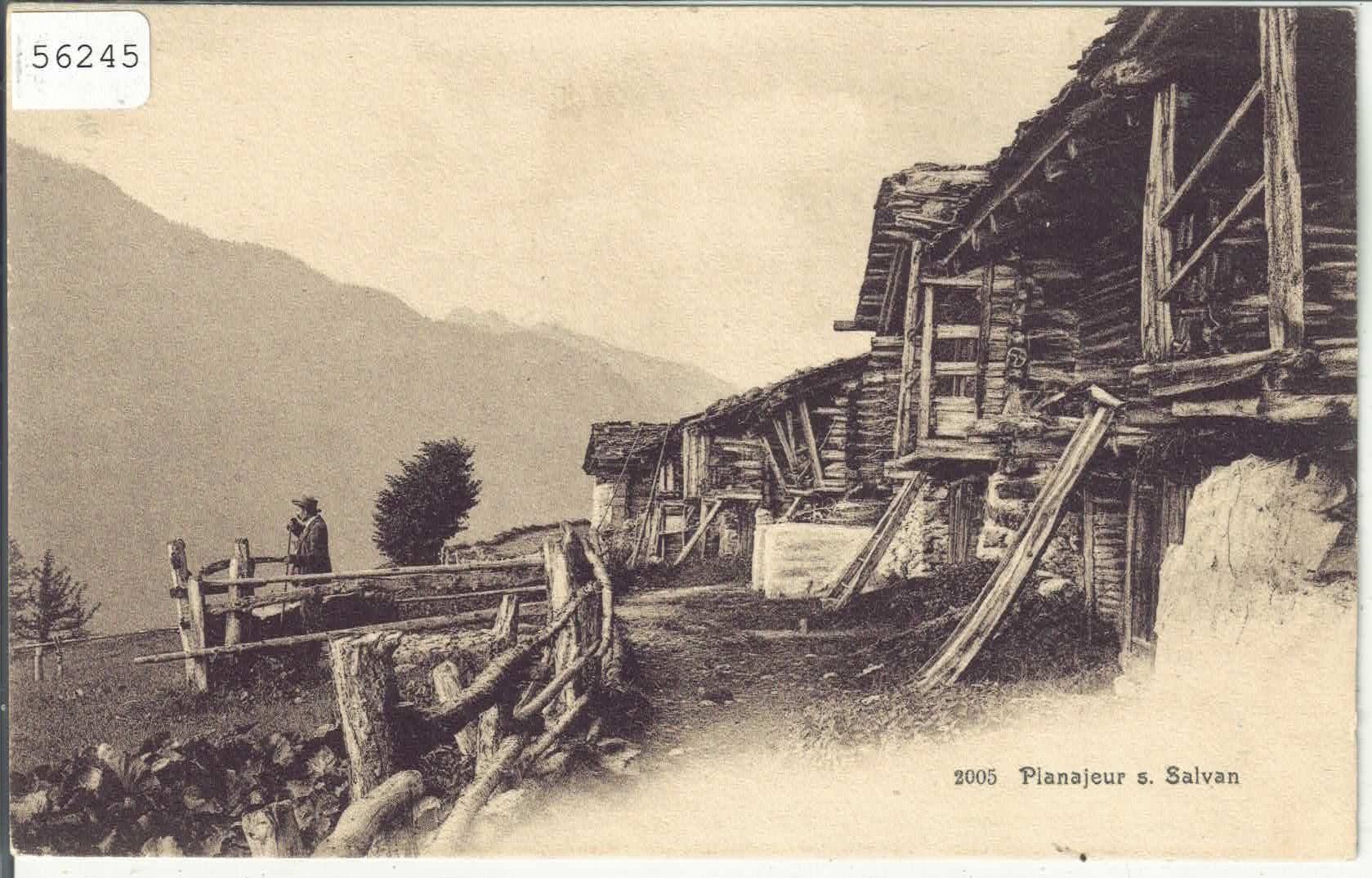 Cartoline postali: Planajeur s. Salvan – Usato da Ettingen venduto da Kartenplanet