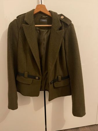 coole Jacke, Khaki