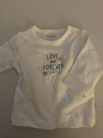 Süsses Baby-Shirt Staccato Gr. 50 - Langarm
