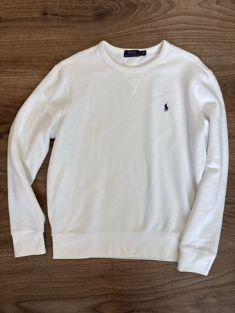 Polo Ralph Lauren Pullover weiss Grösse M guter Zustand