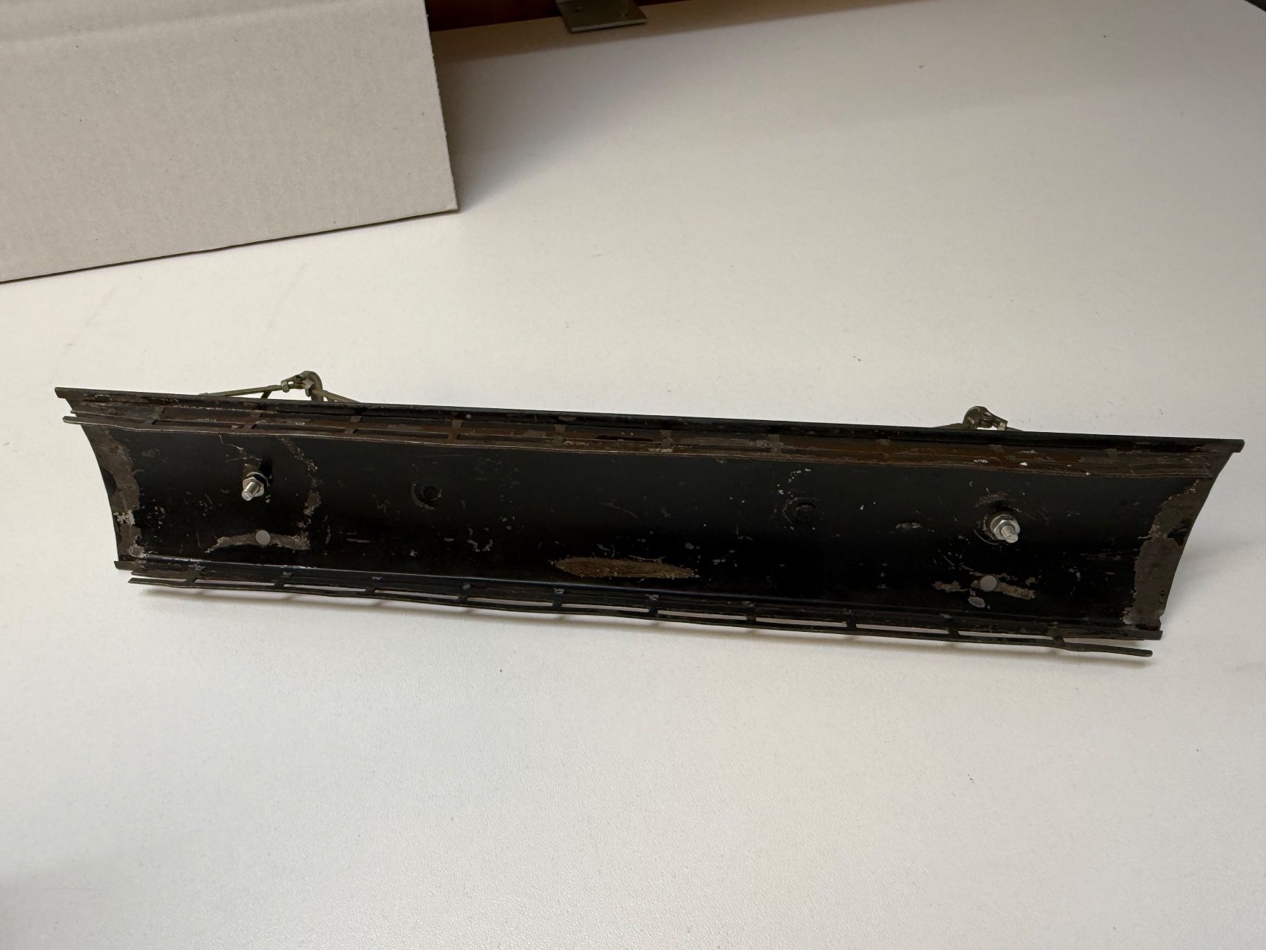 Märklin Modellini di ferrovie: Märklin Spur 1, E-Lok, 2-achsig, braun, Blech – Usato da Hinwil venduto da Johann57 9