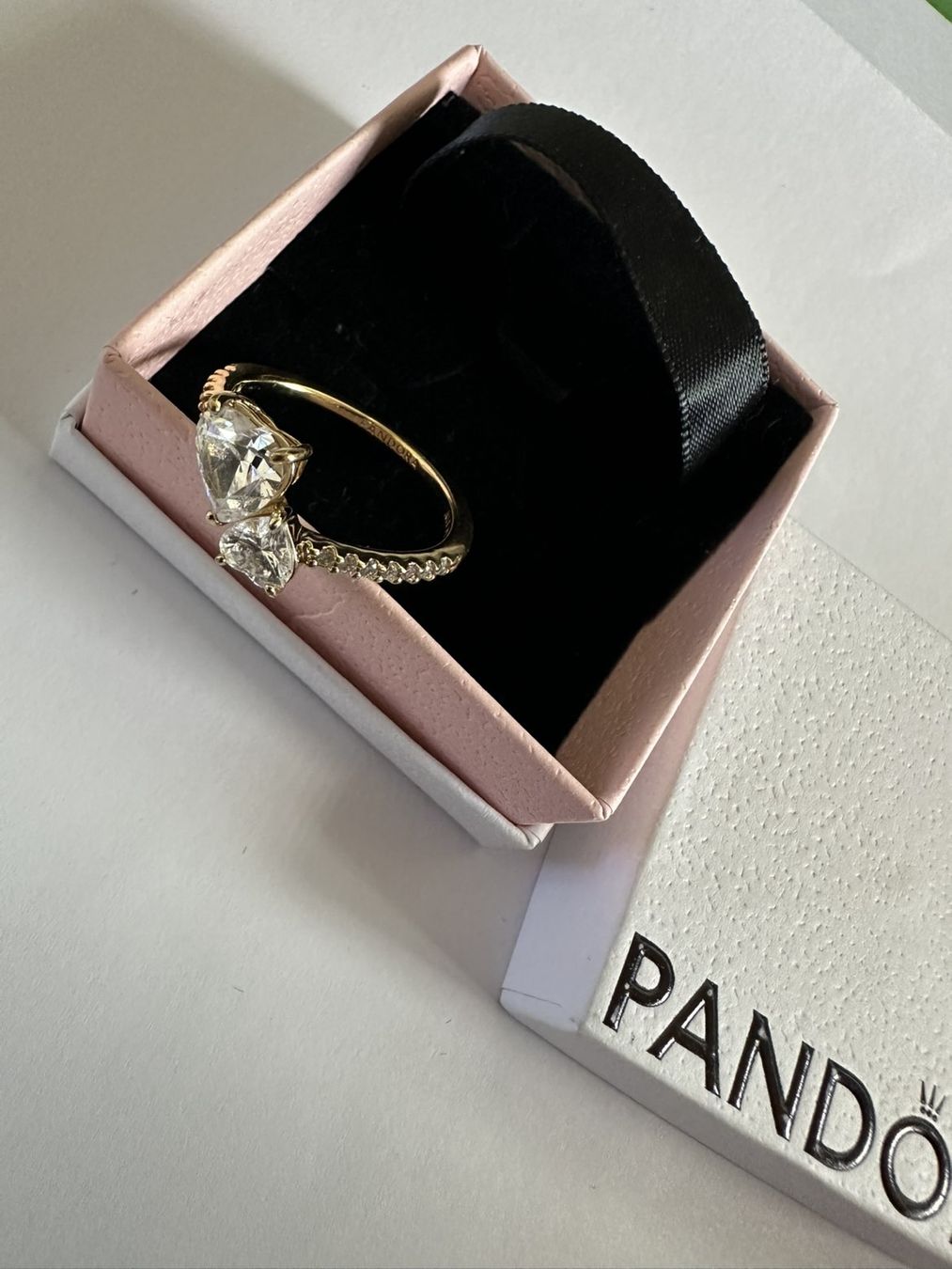 Pandora Bagues: Pandora Ring Doppelherz – D'occasion à Bern par lea_6xll 1