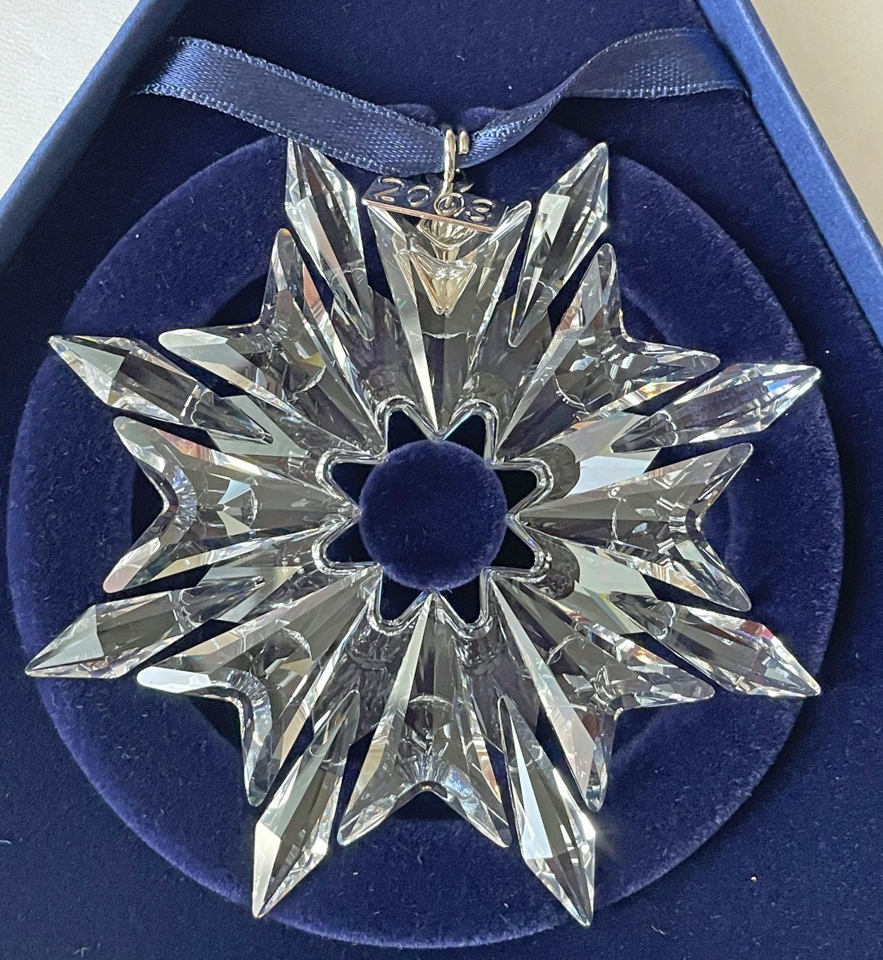 Swarovski Tutte le decorazioni: Swarovski-Stern 2003 – Nuovo e nell'imballaggio originale da Chur venduto da elifornico 2