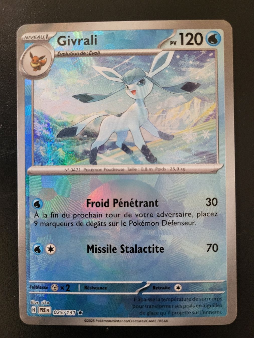 Pokémon Carte collezionabili: Givrali POKEBALL evolutions prismatique fr – Nuovo (secondo la descrizione) da St-Sulpice VD venduto da cel_ysf7