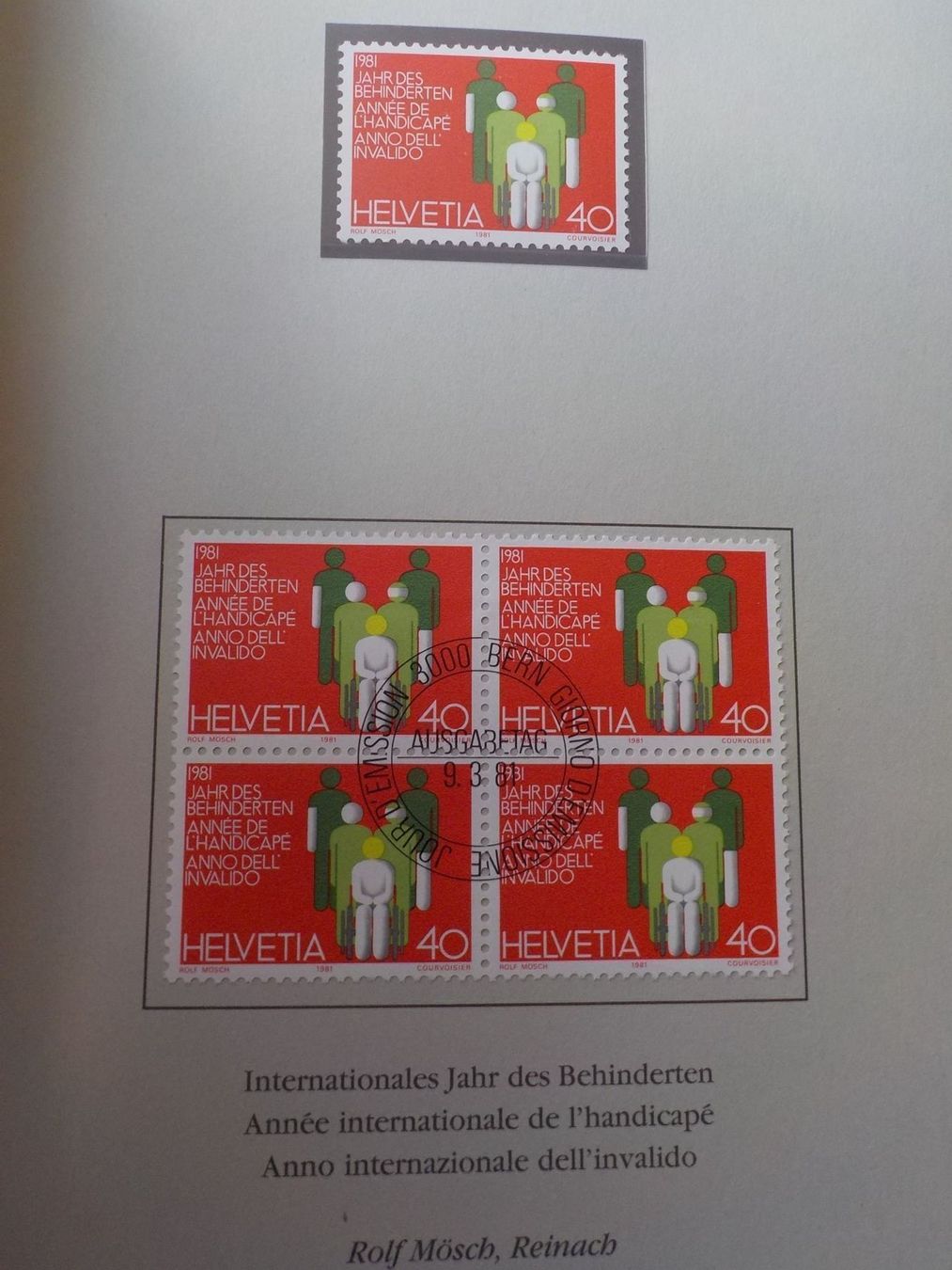 Tutti i francobolli: 1981, Sonderm.I+II+Stanser+Pro Aero+EU – Nuovo (secondo la descrizione) da Muri b. Bern venduto da Ricardoverkauf 1