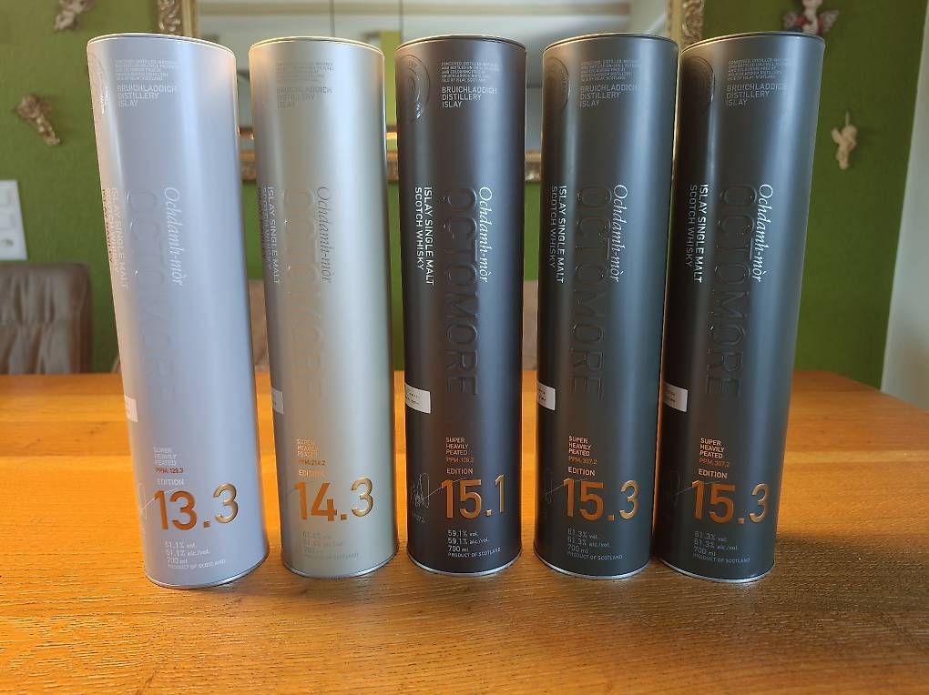 Bevande alcoliche: Octomore Whisky Sammlung – Usato da Münchenbuchsee venduto da ros_5hv8