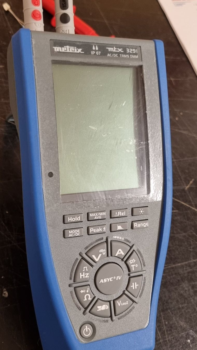 Misurare: Digitales TRMS-Multimeter DMM MTX-3291 – Metrix – Usato da Alpnach Dorf venduto da Albi_007 9