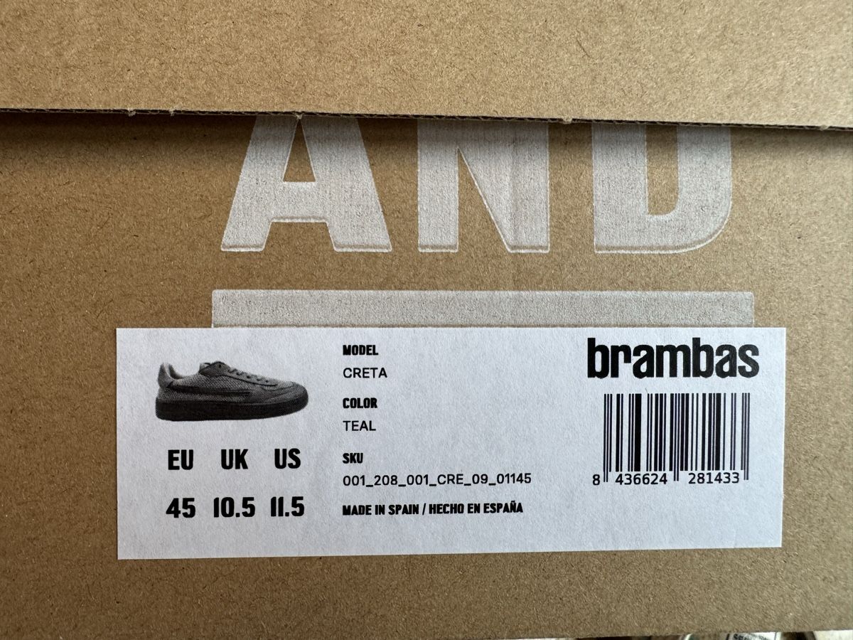 Scarpe da uomo: brambas Creta Barfuss-Sneaker, Grösse 45 neu – Nuovo e nell'imballaggio originale da Wohlenschwil venduto da susburg 4